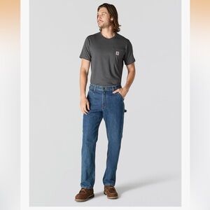 Carhartt Men's Straight Jeans - Blue 42x30